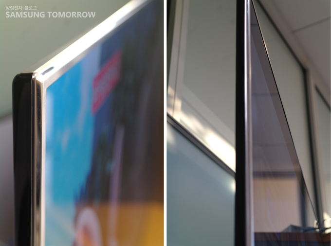 스마트 TV 측면 사진