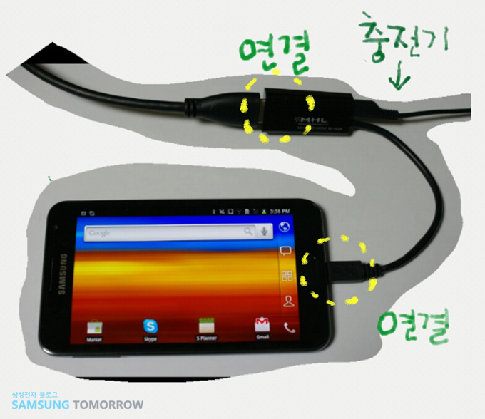 연결, 충전기, 연결