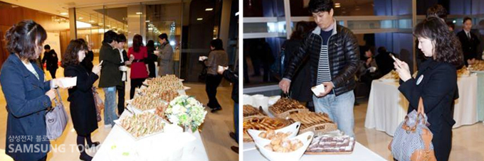 무료석식을 먹는 사람들