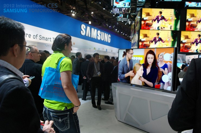 CES 2012삼성부스