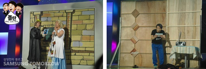 공연중인 한현민, 이재형