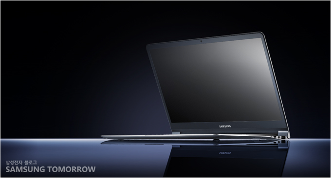 삼성 뉴시리즈9 측면