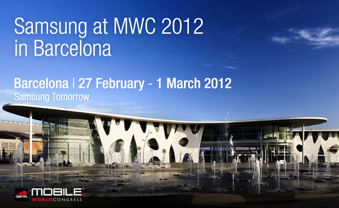 Samsung at MWC 2012 in Barcelona 