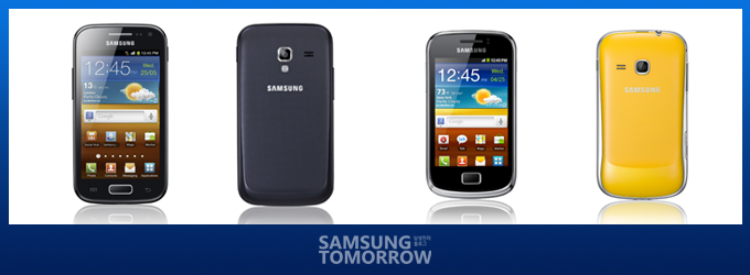 'MWC 2012'에서 갤럭시 에이스/미니 후속작 2종 공개[SMNR]
