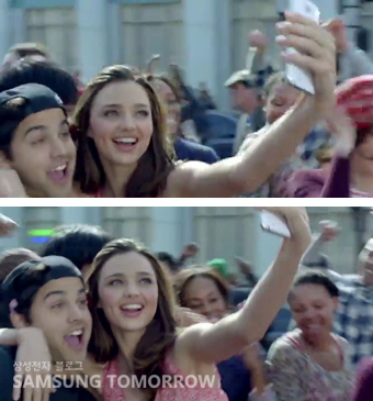 미란다커의 광고