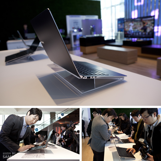 뉴시리즈9, 뉴시리즈9을 체험하는 사람들