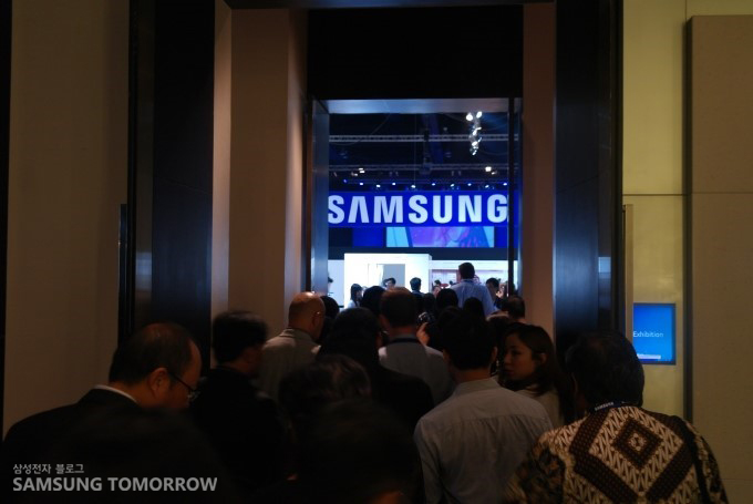 삼성제품 전시장