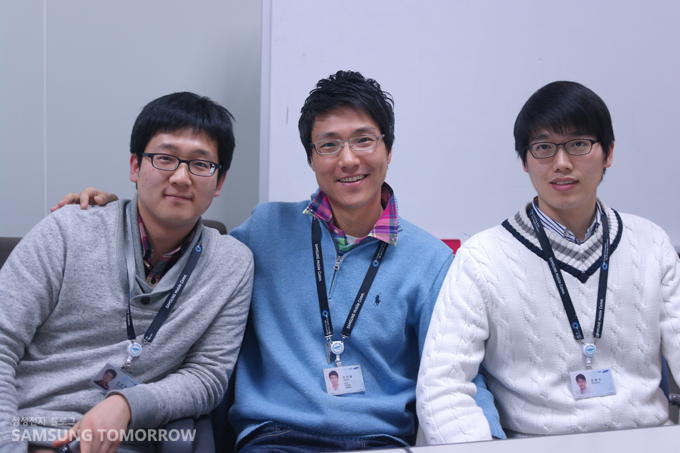 한국상품기획그룹 남상혁대리(좌) 오지용 과장(중) 김현수 대리(우)