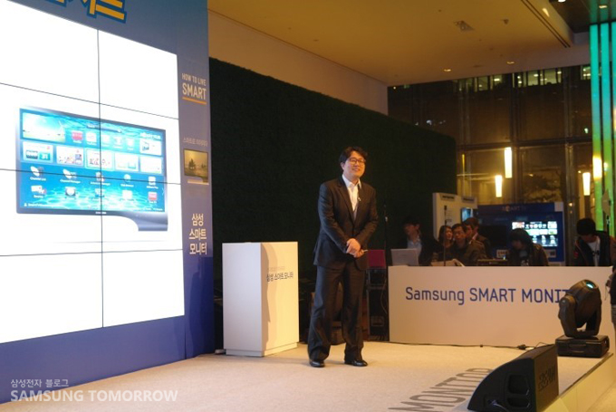 한국총괄 마케팅부서 모니터 담당 임성태 차장