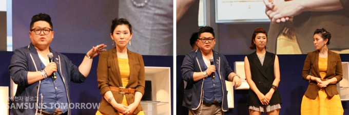 스타일리스트정윤기와 박진영, 이옥연