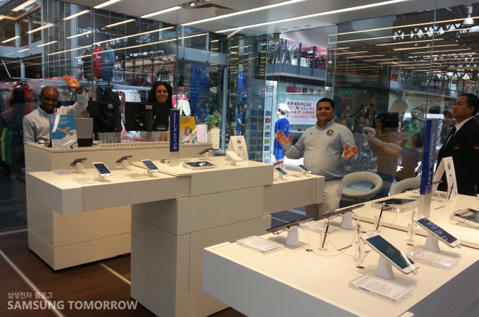 팝업 스토어 내부 모습