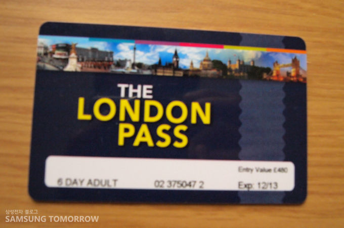 the LONDON PASS 티켓