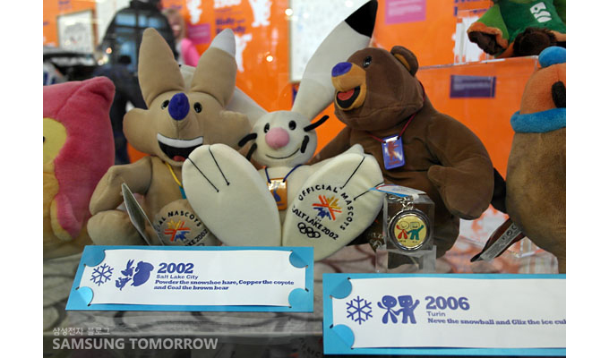 2002 솔트레이크 동계 올림픽 마스코트 코퍼(코요테), 파우더(토끼), 콜(곰)