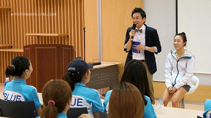 김자인선수와 MC