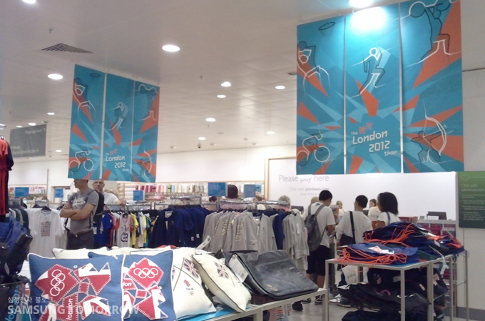 올림픽 기념품 상점