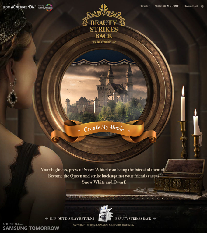 Beauty Strike Back MV900F, creative my movie