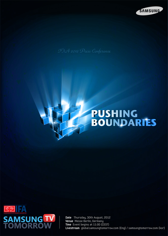 Pushing Boundaries, IFA Samsung Tomorrow TV
