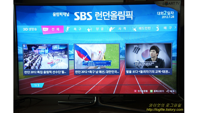 런던 올림픽 경기 목록