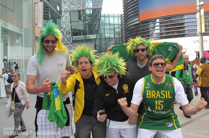 브라질 응원단