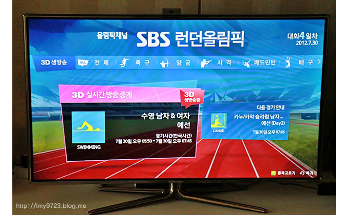 런던올림픽 경기 목록