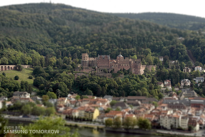 NX1000 미니어쳐 필터로 찍은 하이델베르크성