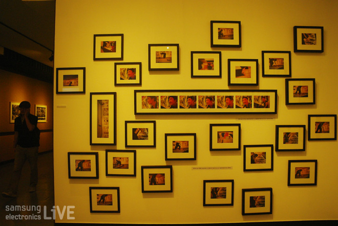 사진전의 사진들