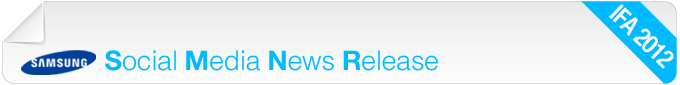 Social Media News Release, IFA 2012