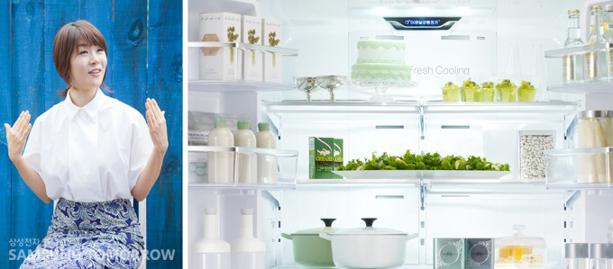 요리 연구가 박리혜와 삼성 제펠 T9000 내부