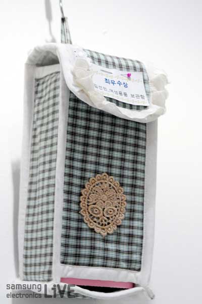 여성용품 보관함