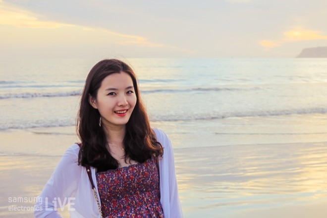 바다 앞의 이혜인