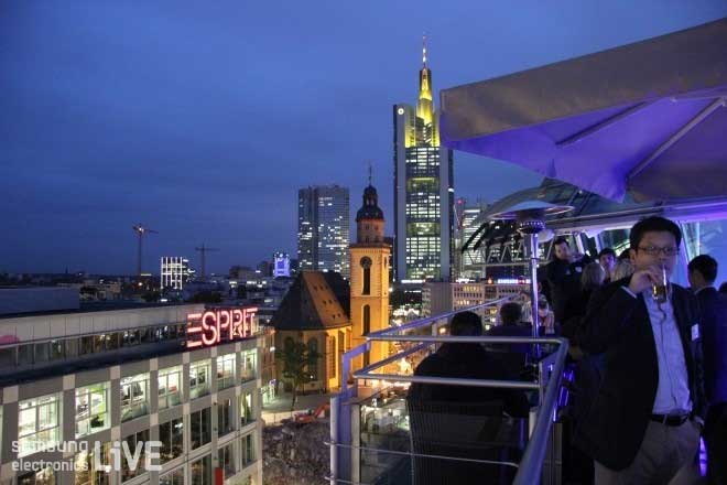 행사장 테라스 전경