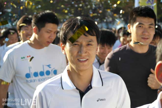 달리기에 참여한 직원