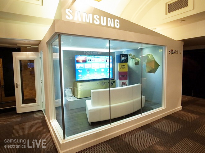 삼성 SMART TV 9000 Series 부스