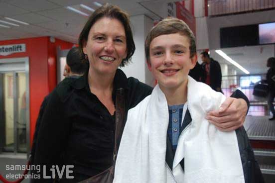 어린이 복서와 어머니