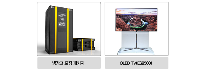 냉장고 포장 패키지, OLED TV (ES9500)
