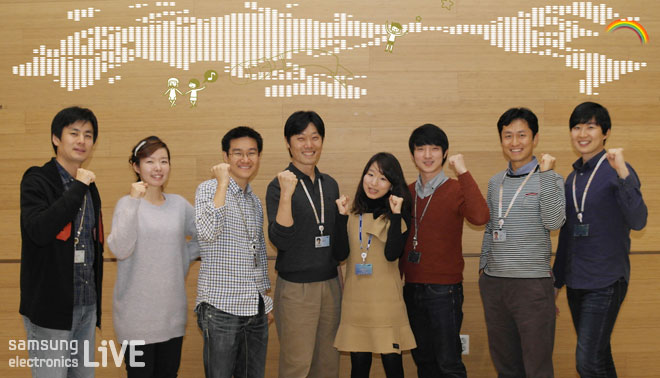 무선 사업부 직원들