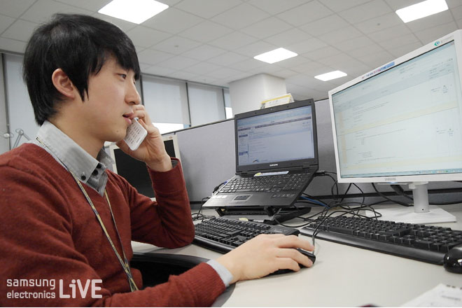 무선 사업부 직원