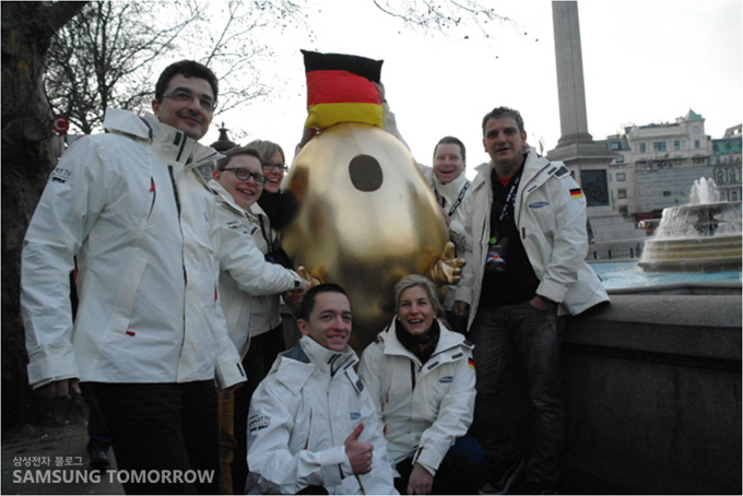 독일팀과 골든 에그