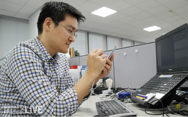 무선 사업부 개발자 직원