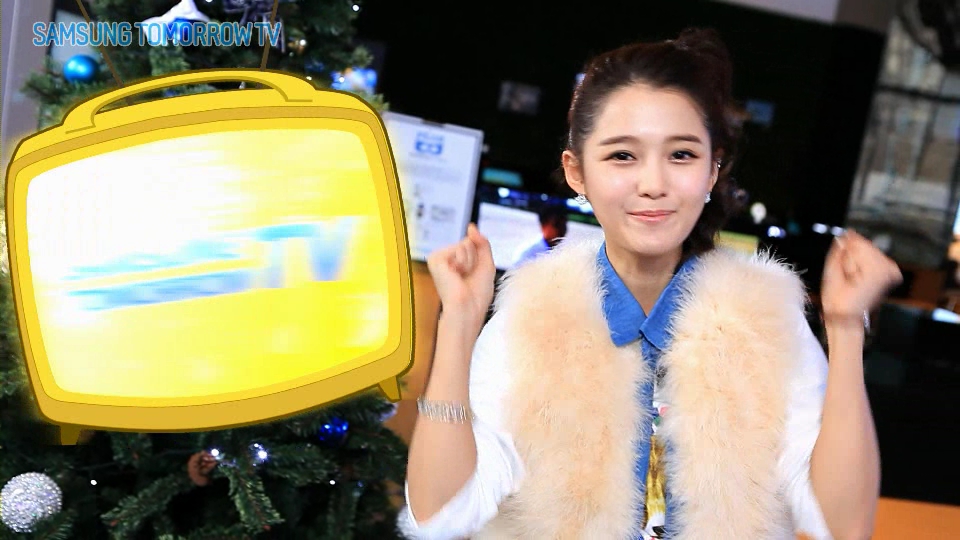 삼성 투모로우 TV 메인 이미지 입니다