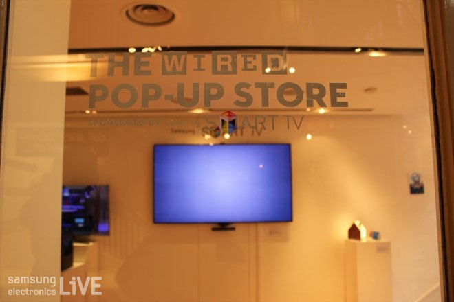 the wired pop up store