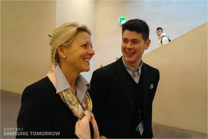 대영박물관 직원들