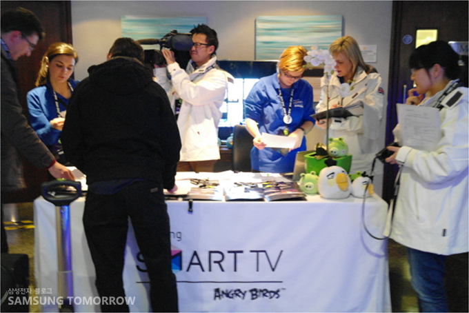 '앵그리버드 올스타 파이널전 입구