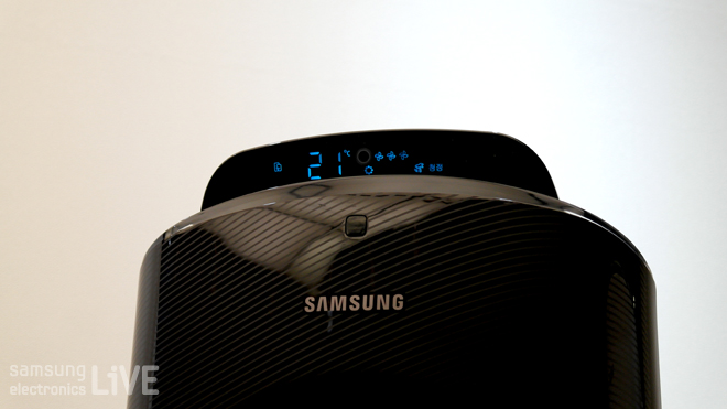 삼성 스마트에어컨 Q9000 팝업 디스플레이