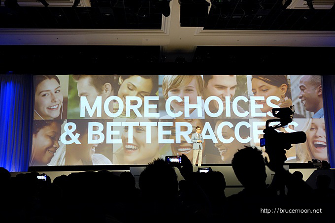 삼성전자의 프레스 컨퍼런스에서 기조연설을 맡은 윤부근 사장