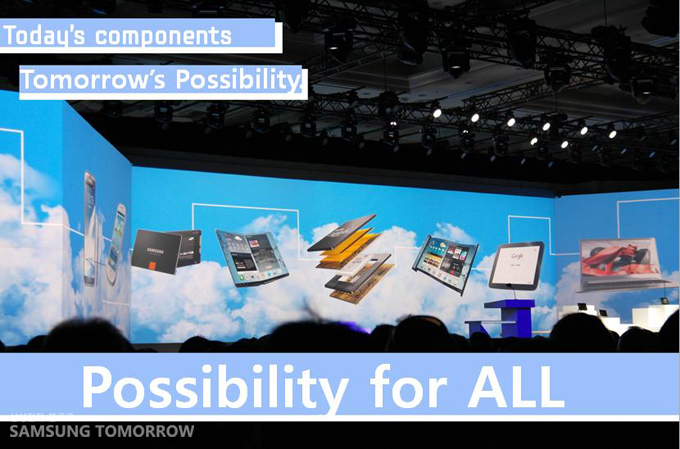 today's components tomorrow's possibility, possibility for all