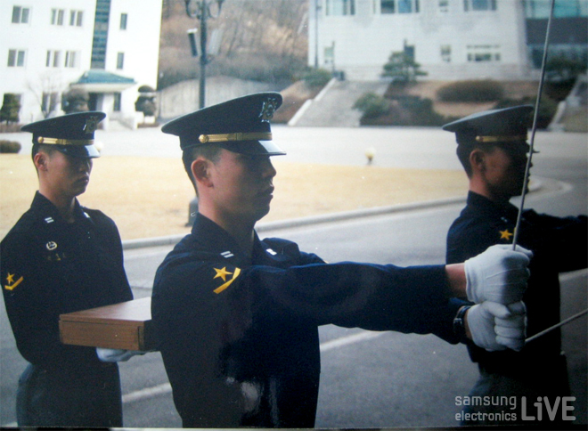 배달익 사원의 군시절