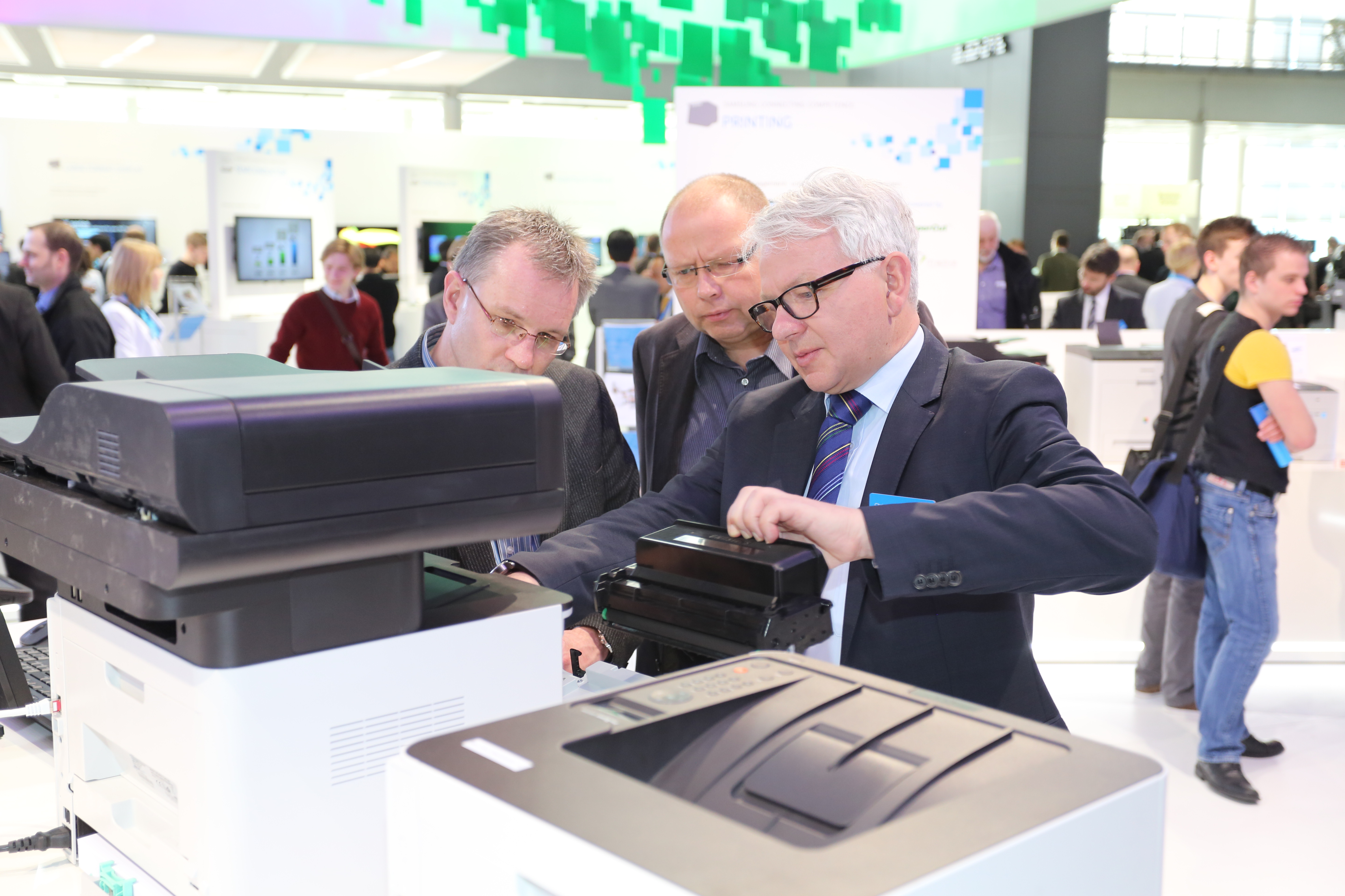 'CeBIT 2013 삼성 부스 전경