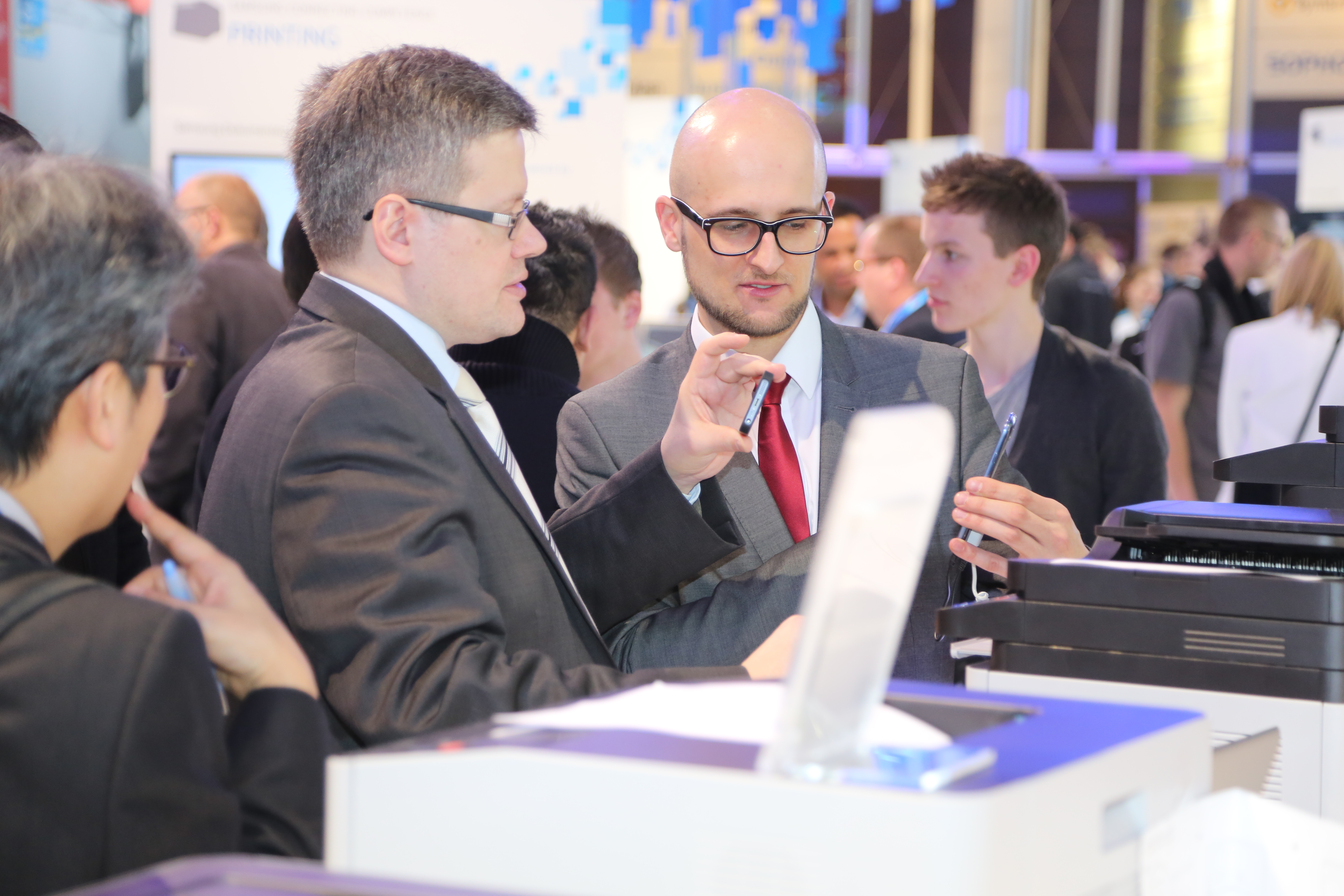 'CeBIT 2013 삼성 부스 전경