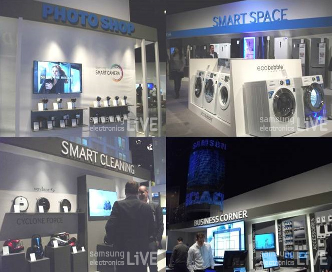 제품 카테고리에 맞게 다양한 부분으로 나뉘어져 있던 행사장 내 제품 전시